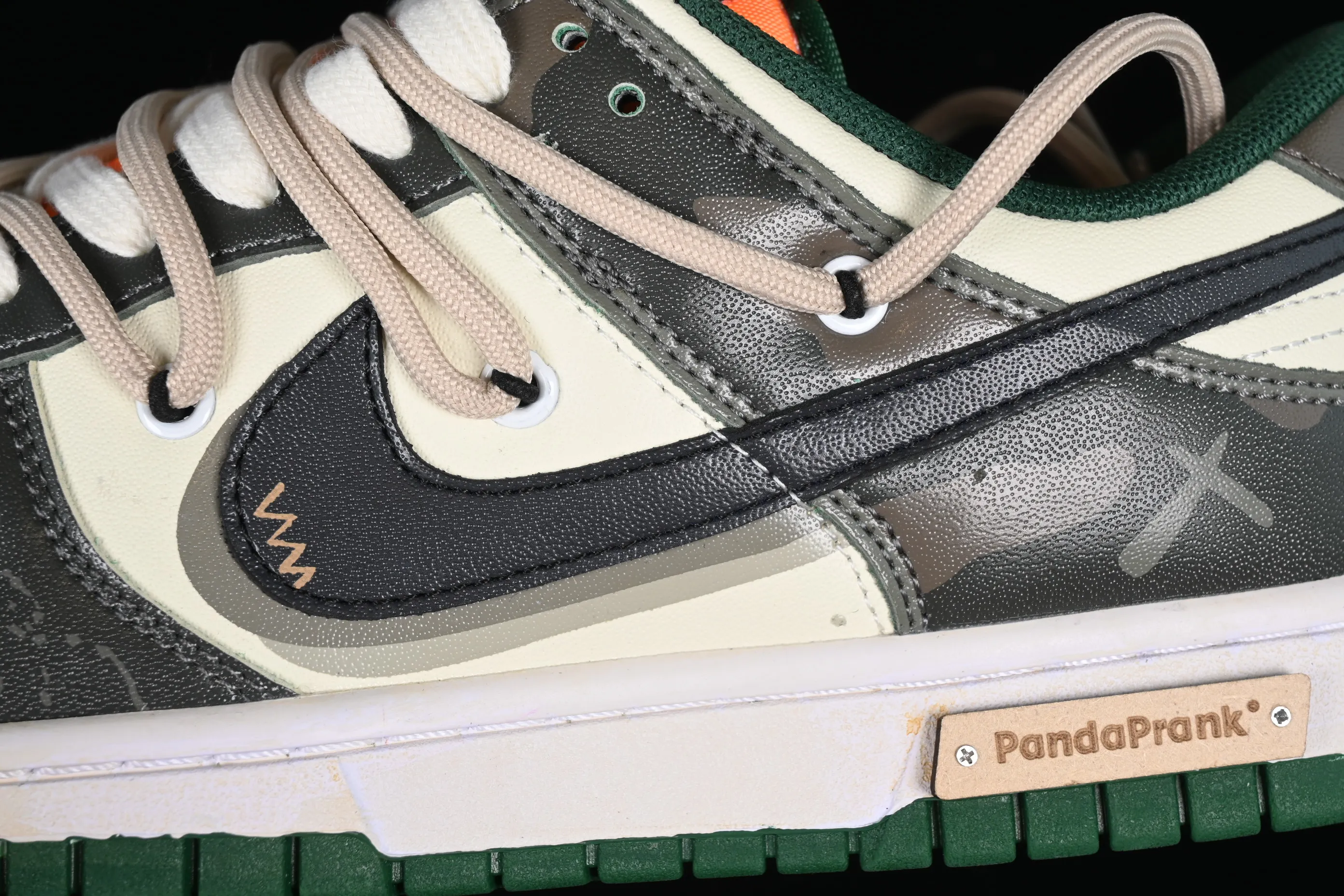 All Categories Nk SB Dunk Series Nk SB Dunk Low Low-top sneakers Nk Dunk Low Panda Prank-Wildness Ore SB strap low-top casual sneakers DD1391-300